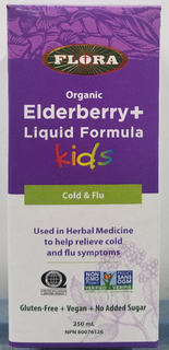 Elderberry + Kids Liquid Formula (Flora)